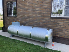 Монтаж газгольдера Спецгаз 2200 л в Долгопрудном